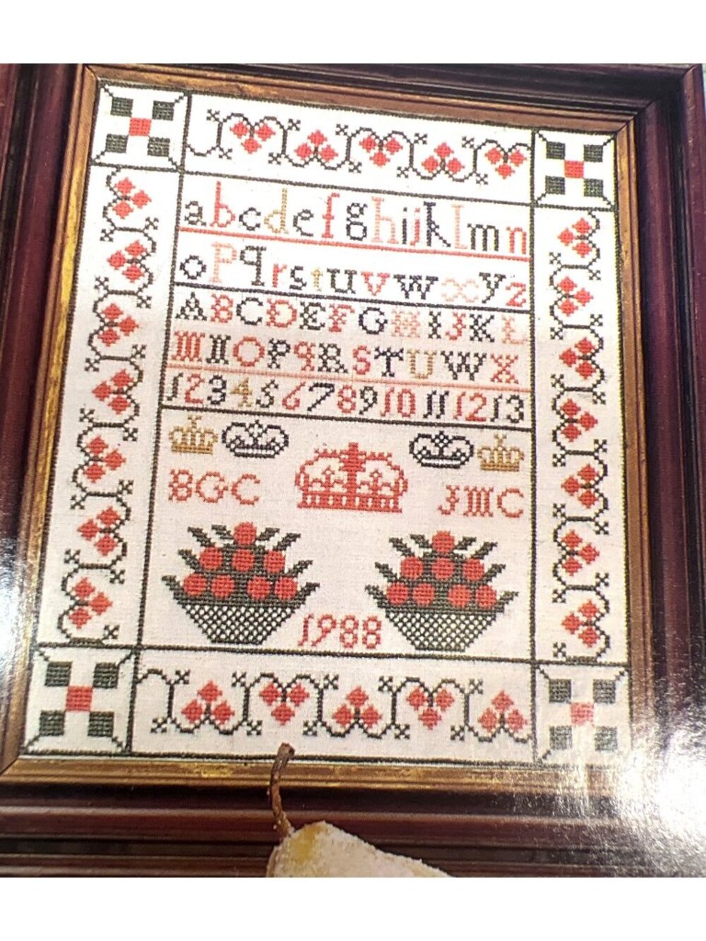 Country Samplings Cross Stitch Design Book By Symbol Of Excellence Publishers